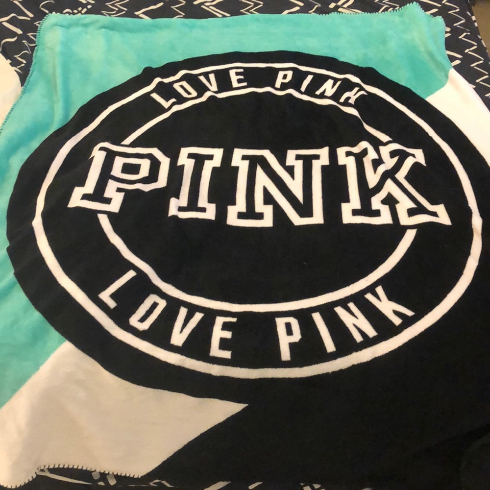 PINK fleece blanket